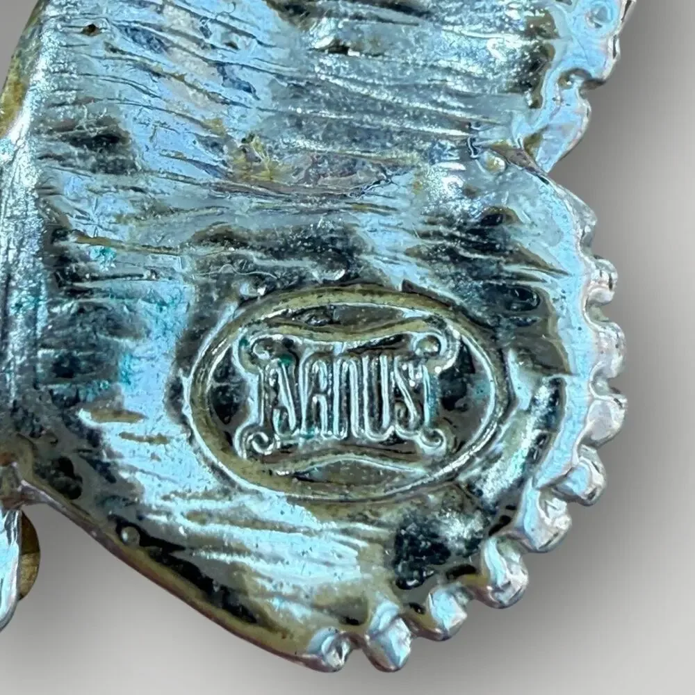 Vintage JANUS Butterfly Pendant Necklace